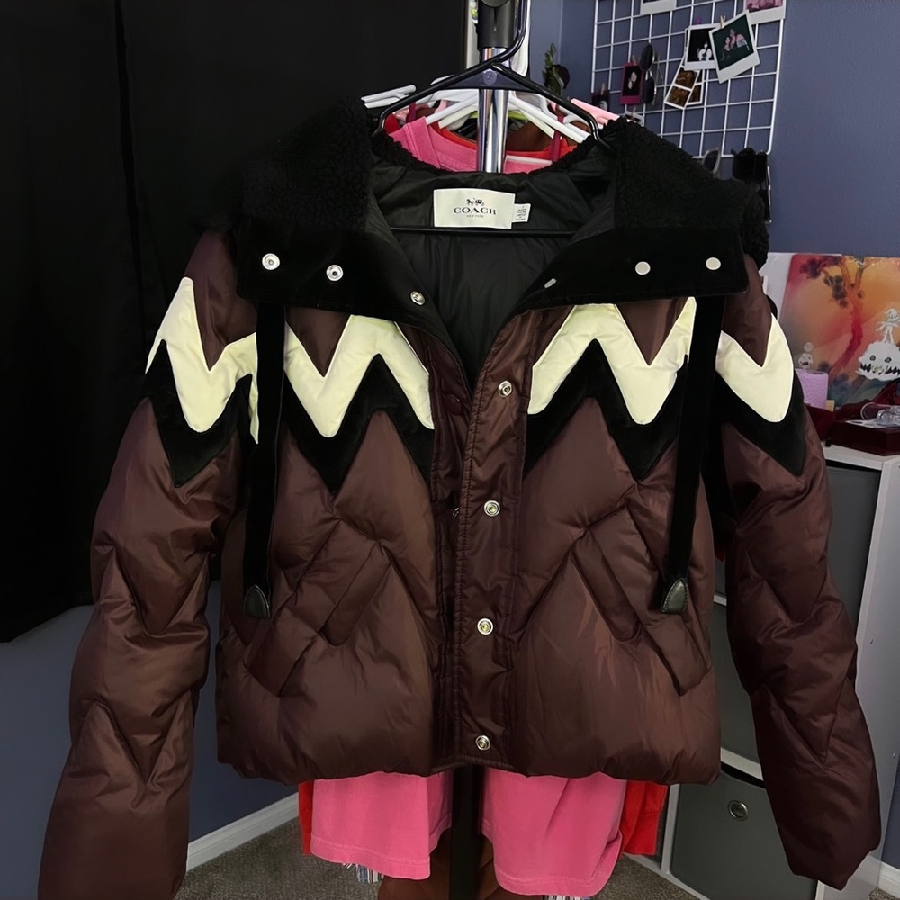 Authentic vintage Coach puffer jacket